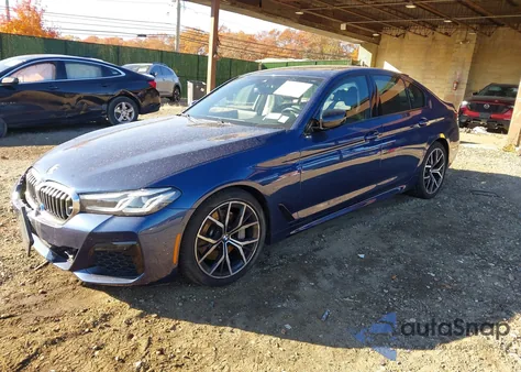 2022 BMW 530 I xDrive z USA, uszkodzony, nr VIN WBA13BJ07NCJ50535